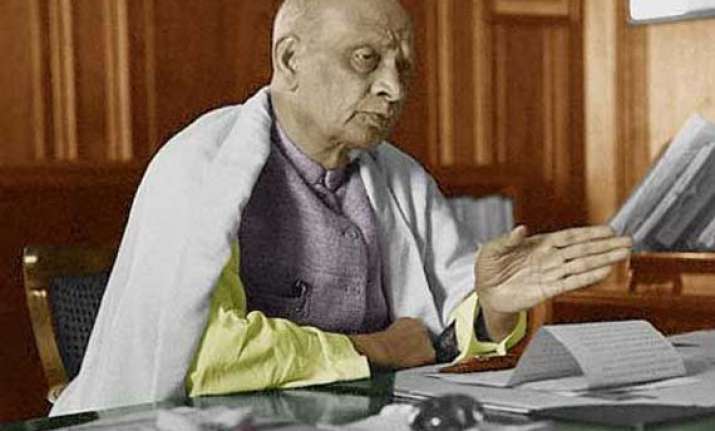sardar vallahbhai patel the iron man of india
