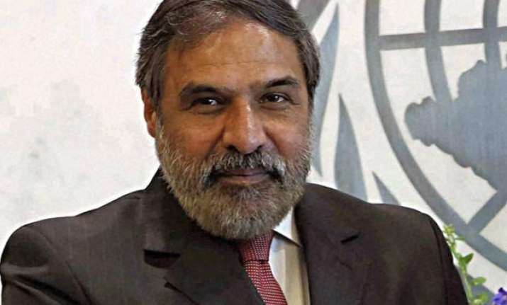 congress nominates anand sharma for rs from himachal may