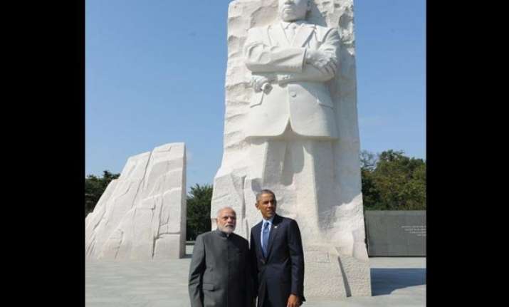 obama visit pm modi plans martin luther king memorial