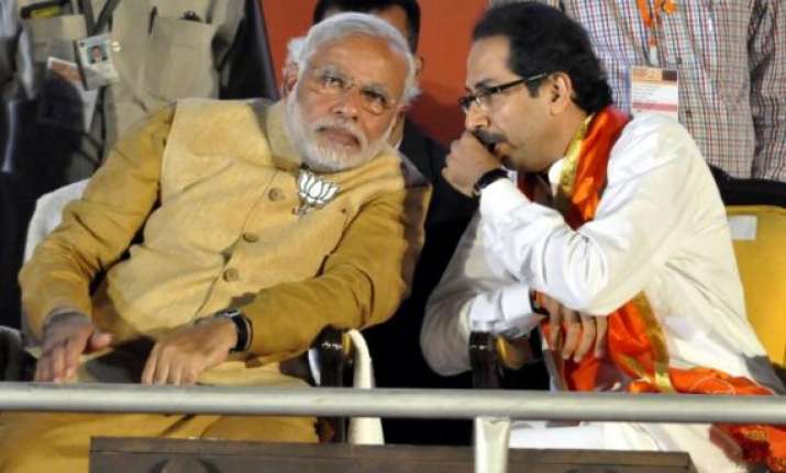 shiv sena ready to back bjp led coalition in maharashtra