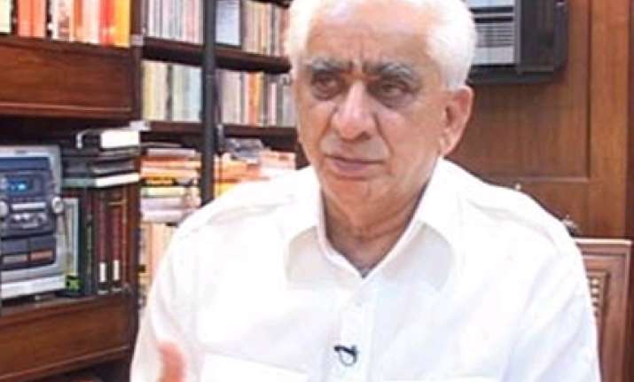no partition yet for jaswant from bjp bench in lok sabha