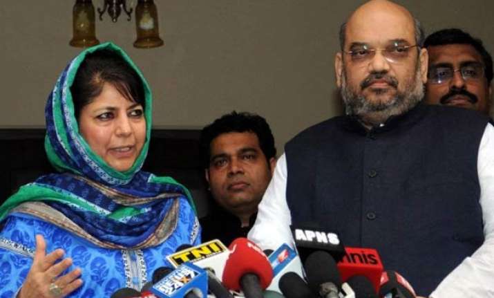 is pdp s alliance with bjp in j k nearing its end