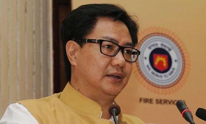 north indians enjoy breaking rules kiren rijiju agrees with