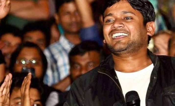 aap demands action over posters seeking kanhaiya s