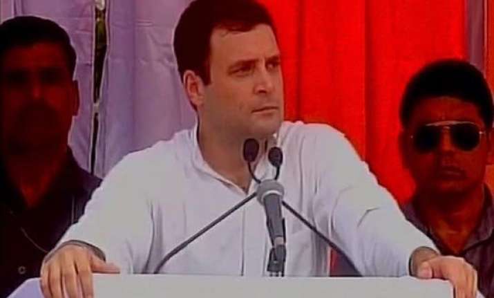 modi has nothing to stop pak shelling rahul gandhi
