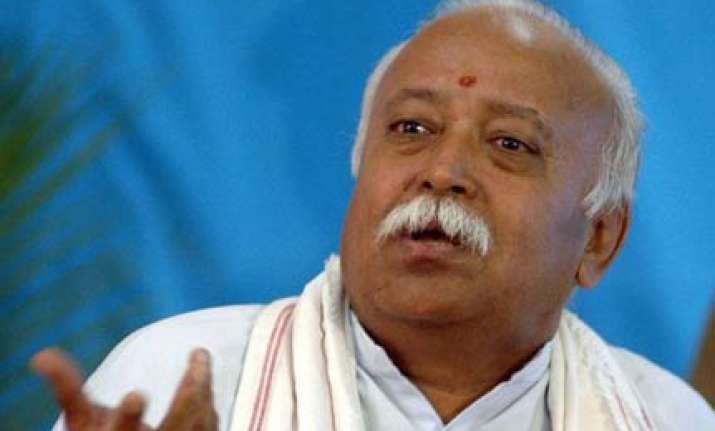 rss will teach a lesson says mohan bhagwat