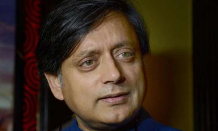 i am being targeted as i am an outsider tharoor