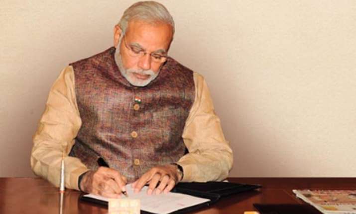 pm modi writes an open letter on completion of 1 year says
