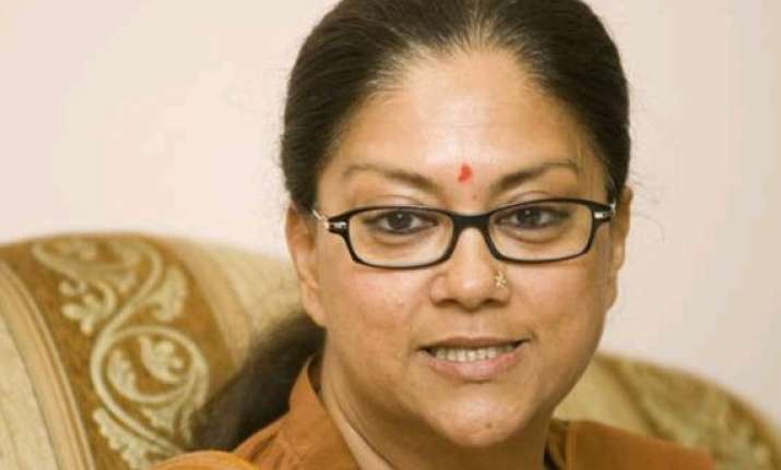 rajasthan cm vasundhara raje announces generous bonus for