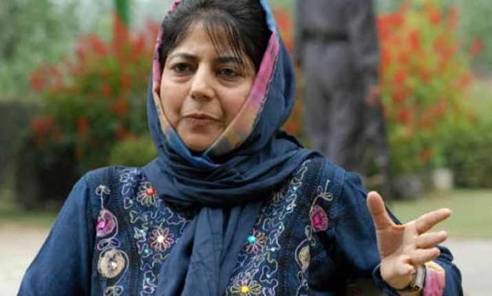 alliance with bjp is like father s will mehbooba mufti