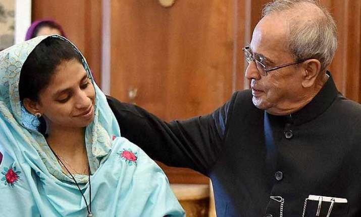 geeta symbol of india pakistan unity pranab mukherjee