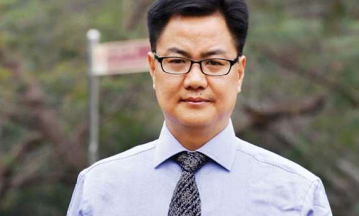 helpline for people from northeast to be set up kiren rijiju