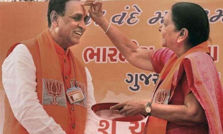 vijay rupani takes over as new gujarat bjp chief