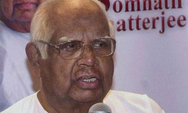 not returning to cpi m on health grounds somnath chatterjee