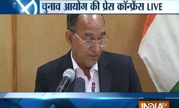 ec announces five phase polls in j k jharkhand from nov 25