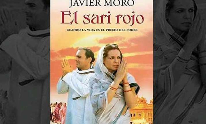 controversial book on sonia gandhi s life the red sari now