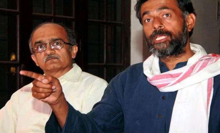 aap ousts bhushan yadav from top body in split decision