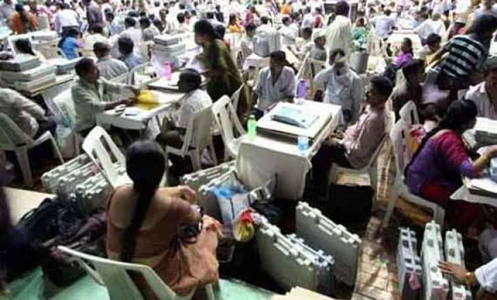 bjp leads in early trends in haryana