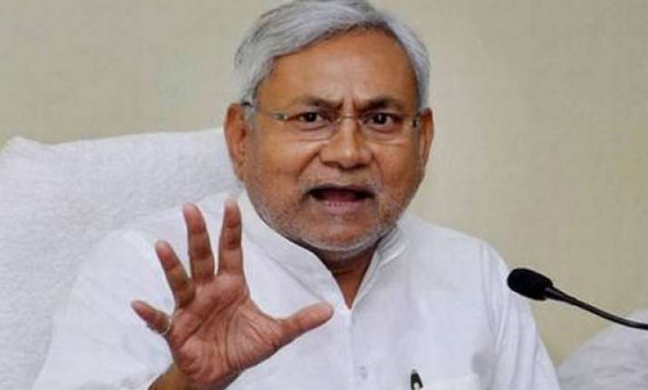 not running away from taking responsibility nitish