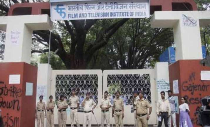 anti hindu elements opposing gajendra chauhan s appointment