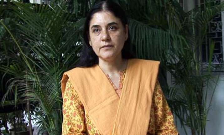 most ministers in upa face corruption charges maneka gandhi