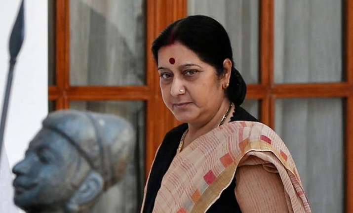 saudi hand chopping incident it s unacceptable says sushma