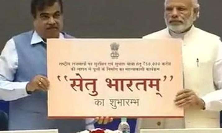 pm launches setu bharatam project no rly crossings on