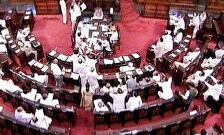 uproar in rajya sabha over reduction in paddy cotton
