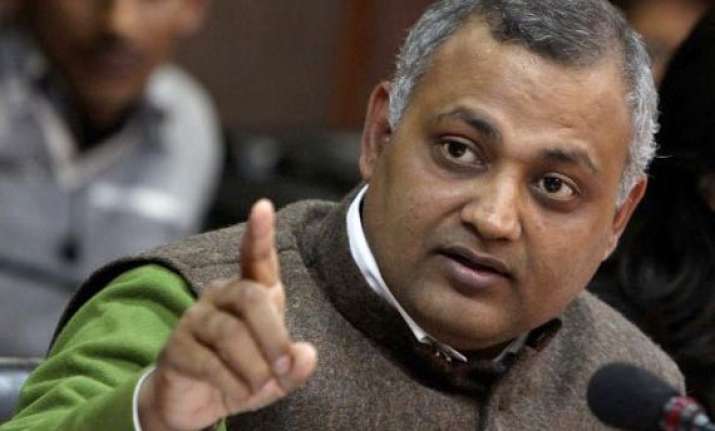 midnight raid ex minister bharti seeks fir against erring