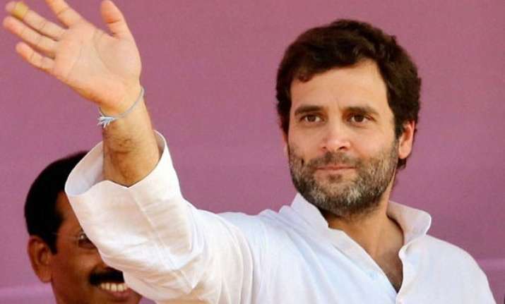 rahul gandhi in amethi on a two day visit