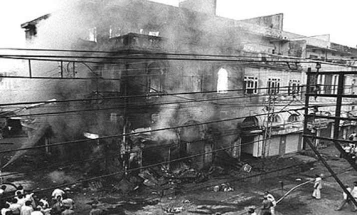 in pics when death ruled delhi after indira gandhi s