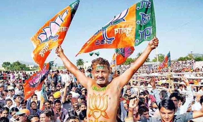people everywhere voting for our development agenda bjp