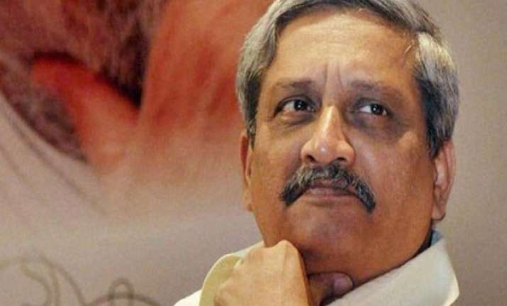 manohar parrikar meets jk cm security situation discussed