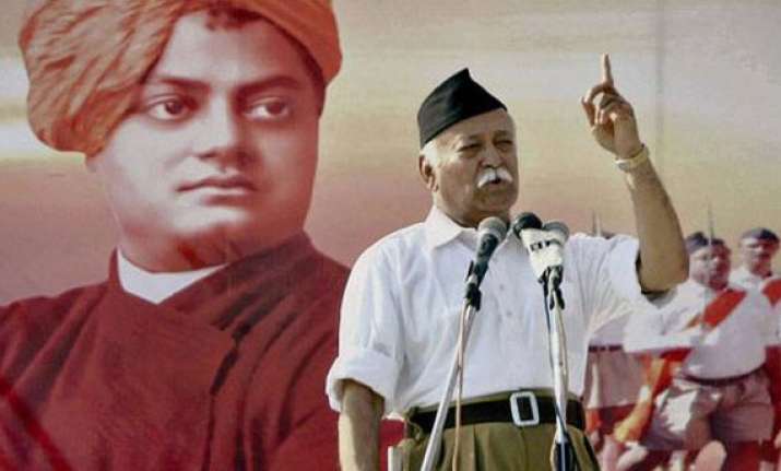 rss chief mohan bhagwat pats modi government