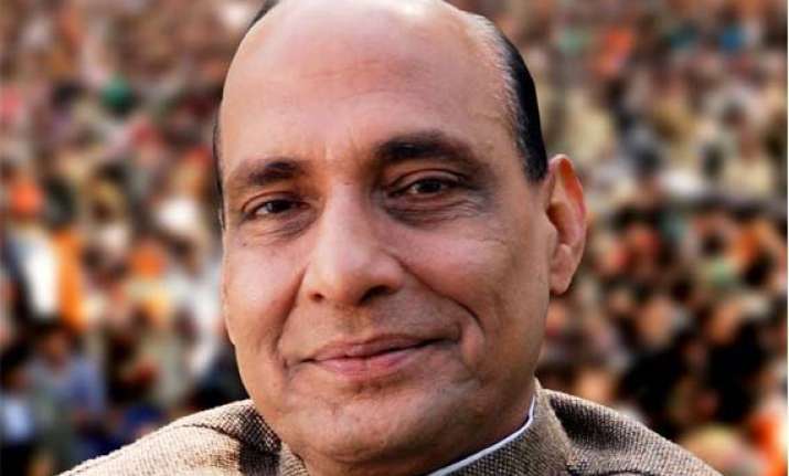 rajnath singh flags off unity rally in hyderabad