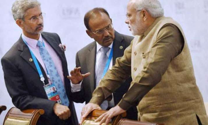 pm modi chairs meeting on pathankot terror attack nsa fs