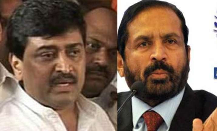 chavan kalmadi axed over adarsh cwg scams
