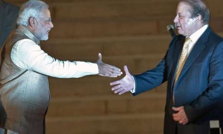 nawaz sharif calls for good ties between india pakistan