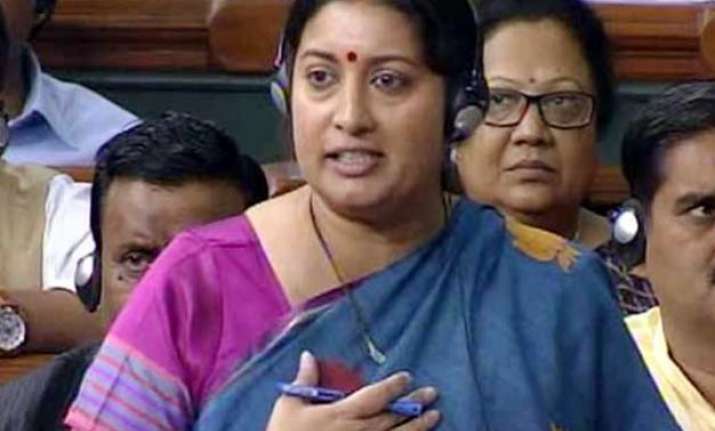 when smriti irani quoted cicero to warn against treason