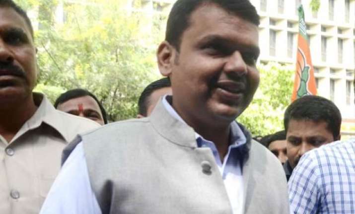 devendra fadnavis in delhi today to invite senior bjp