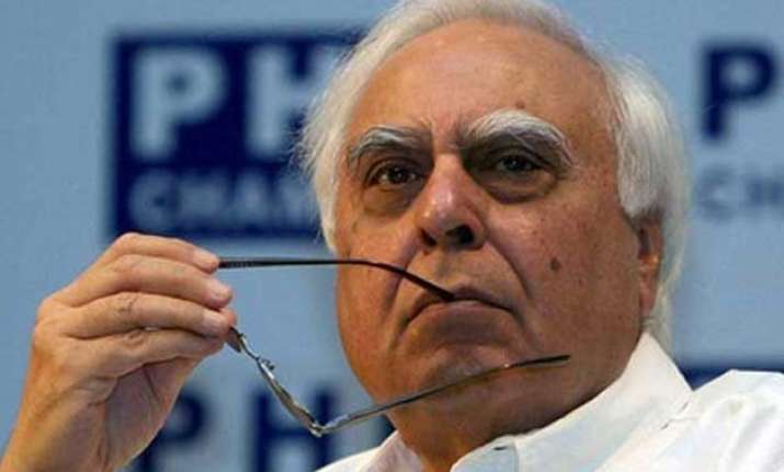 spectrum auctions are crucially flawed says kapil sibal