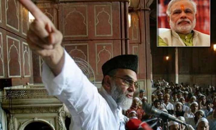 jama masjid shahi imam refuses to invite pm modi but