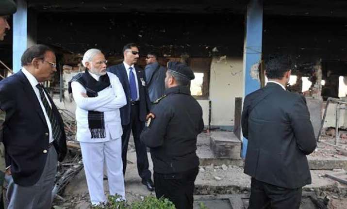 pm reviews security at pathankot iaf base after terror