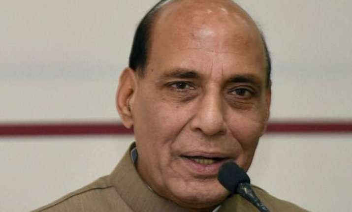 rajnath critical of aap over farmer s suicide
