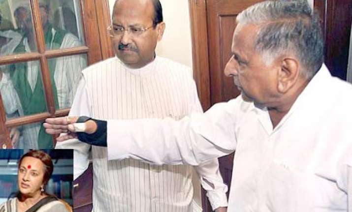 cong left bjp amar singh denounce mulayam