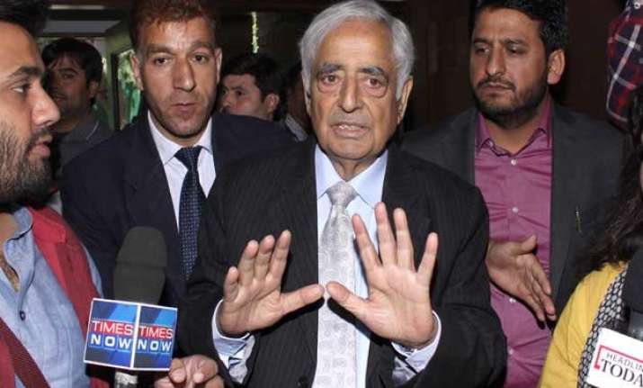 bjp relents on article 370 pdp softens on afspa