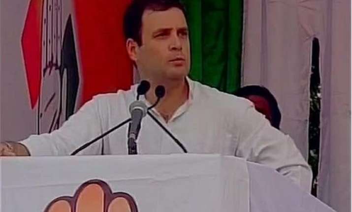 rahul commits blooper calls modi opposition leader