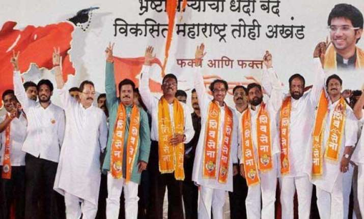 shiv sena slams bjp dubs congress ncp as dead snakes