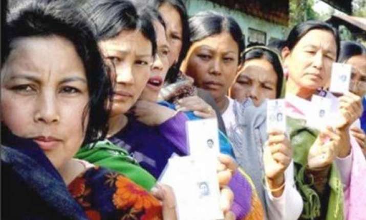 voting underway in manipur by election