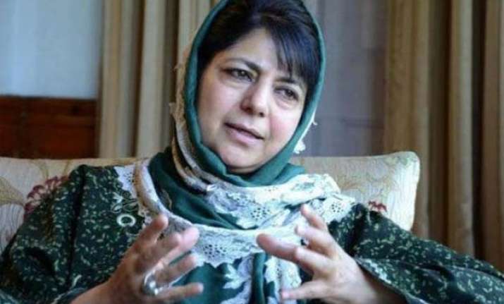 article 370 cannot be touched mehbooba